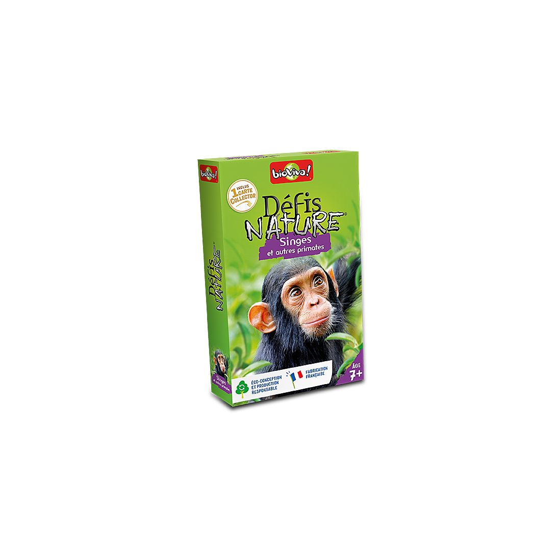Bioviva Défis Nature Singes et autres primates Jeu de bataille - vue 1