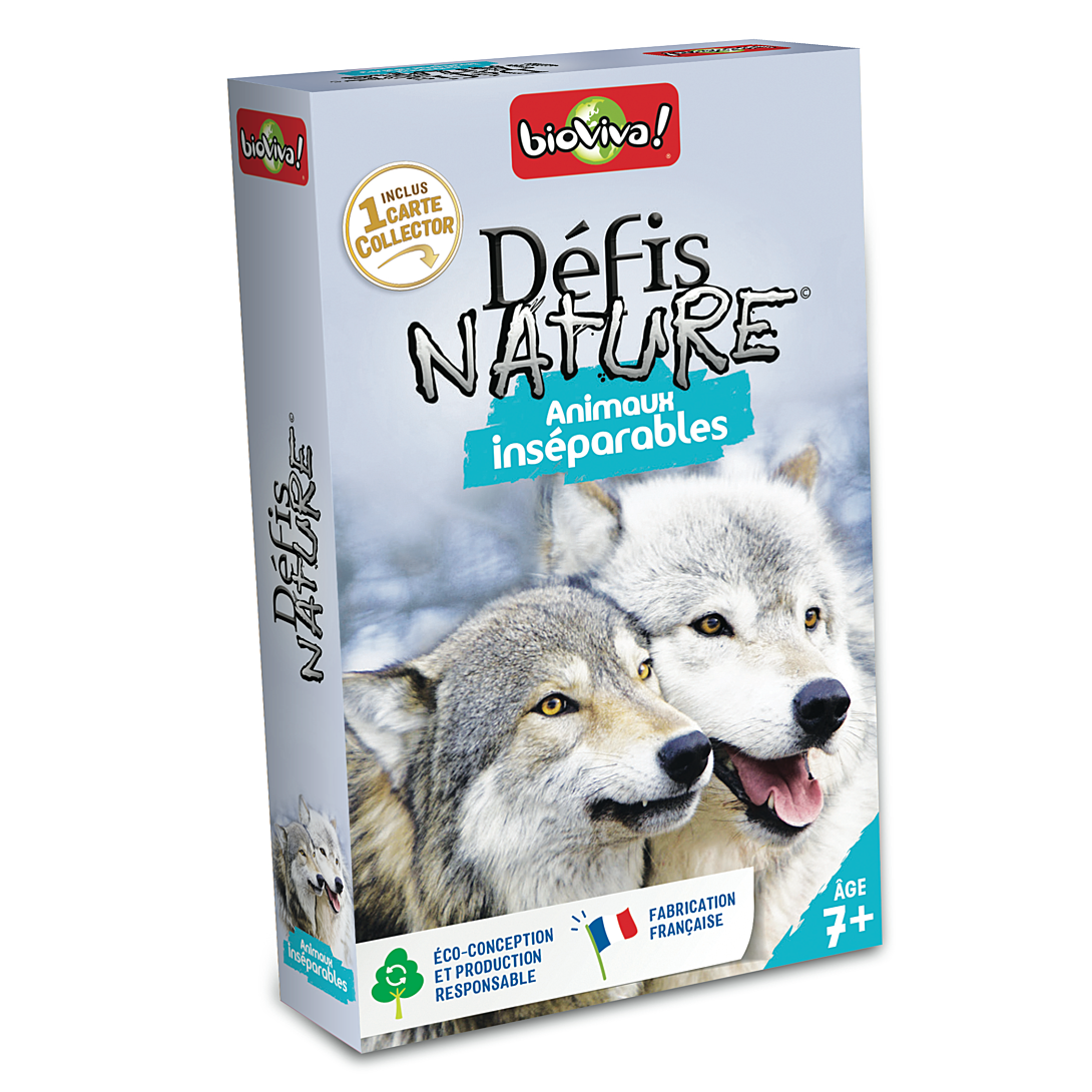 Jeu de Cartes Bioviva 200950 – Défis Nature Animaux Inséparables, 2 à 6 Joueurs, Dès 7 Ans - vue 2