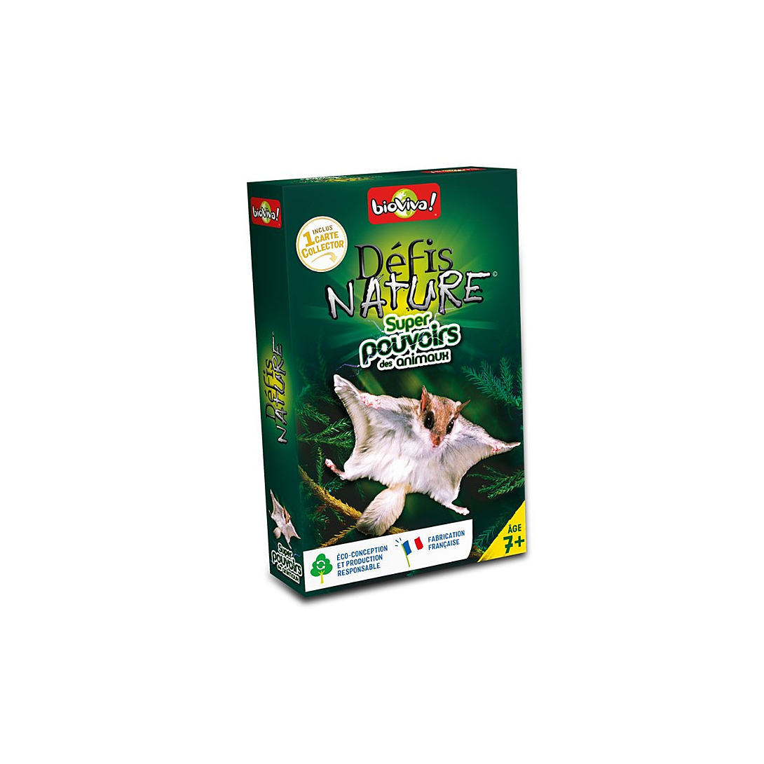 Jeu De Cartes Défis Nature Bioviva 280273 – Super Pouvoirs Des Animaux, 2 À 6 Joueurs - vue 8