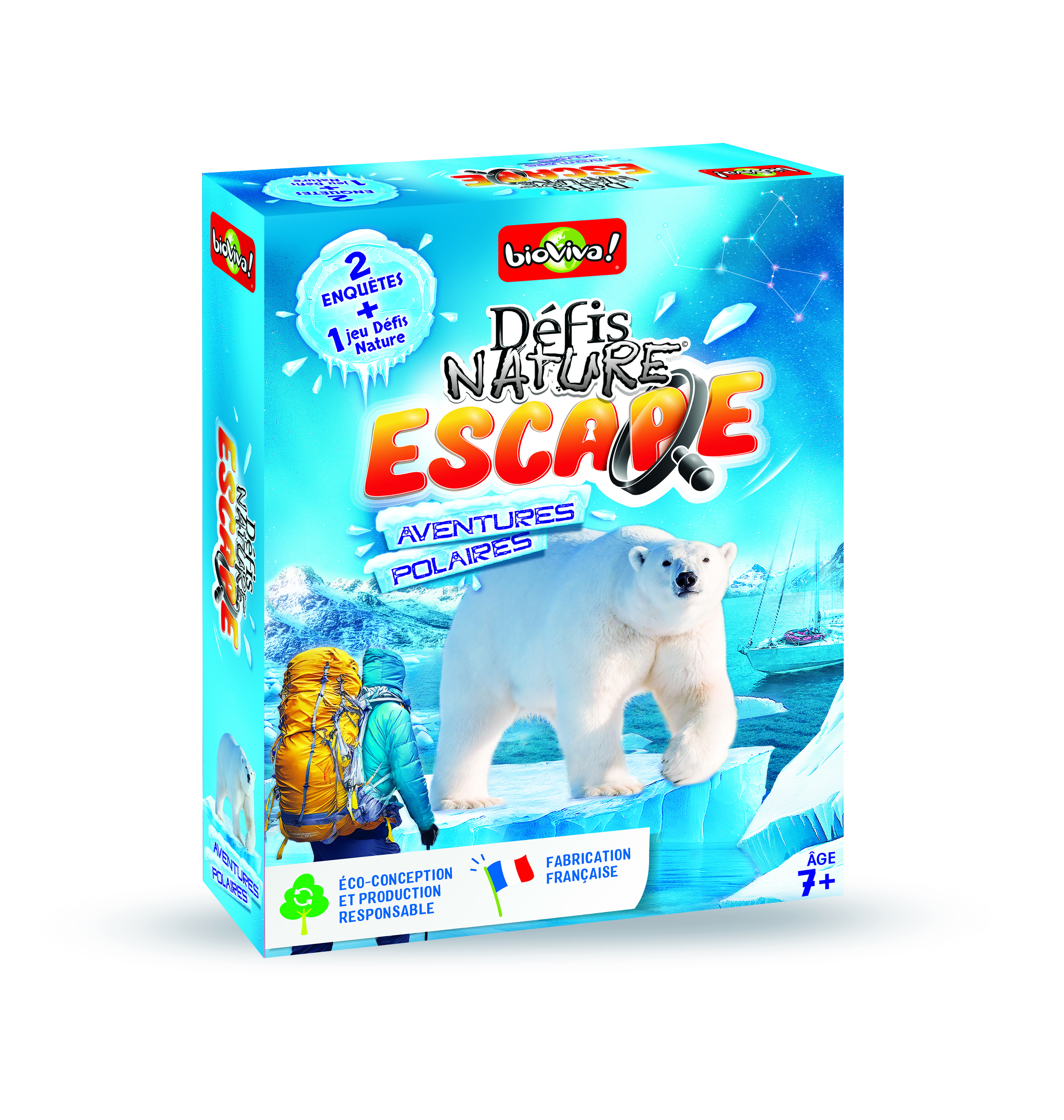 Jeu De Société Bioviva 660716bioviva – Défis Nature Escape Aventures Polaires