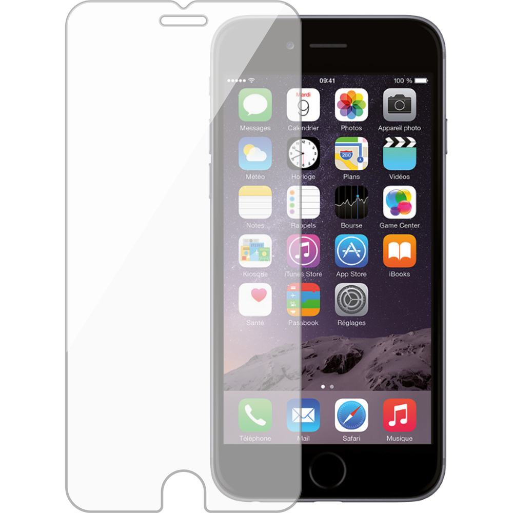 Protection d'écran verre trempé BIGBEN Apple iPhone 7