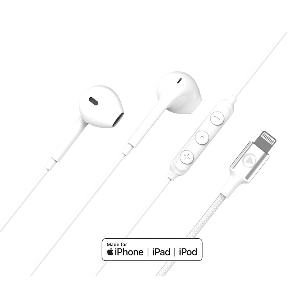 FORCE PLAY FPYKPBOUTONMFIW - Force Play KP Bouton Lightning Blanc