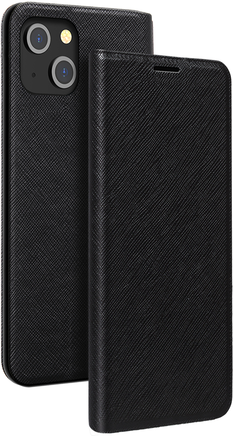 Etui Folio stand BigBen iPhone 14 Max Noir