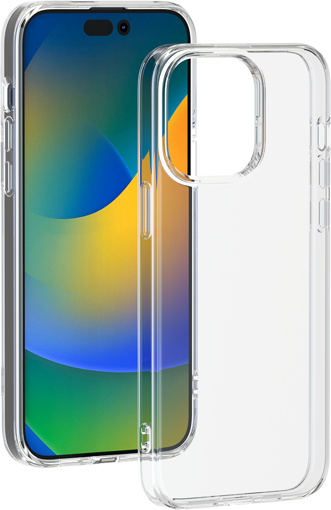 Coque iPhone 15 Pro Souple Transparente Bigben