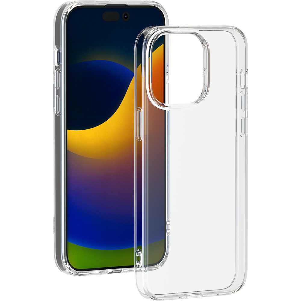 Coque iPhone 15 Pro max Souple Transparente Bigben