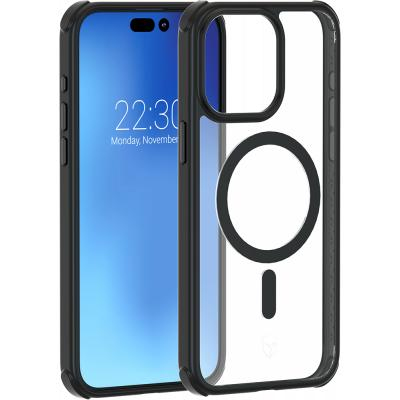 Coque Renforcée iPhone 15 Pro Max AIR FROST Compatible MagSafe Frost Noire - Garantie à vie Force Ca