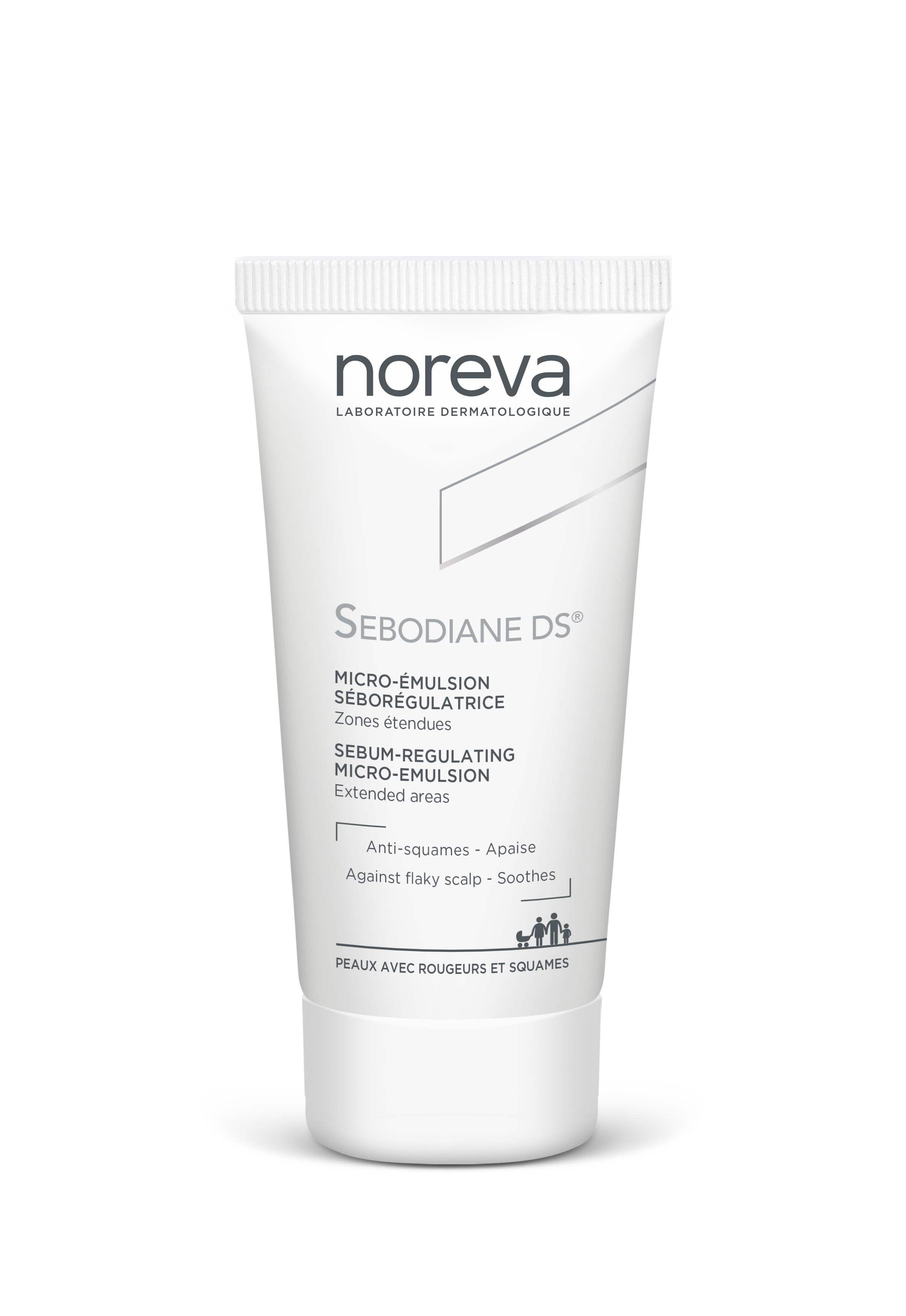 Noreva Sebodiane DS Sebum-Regulating Micro-Emulsion émulsion apaisante pour peaux sensibles 30 ml