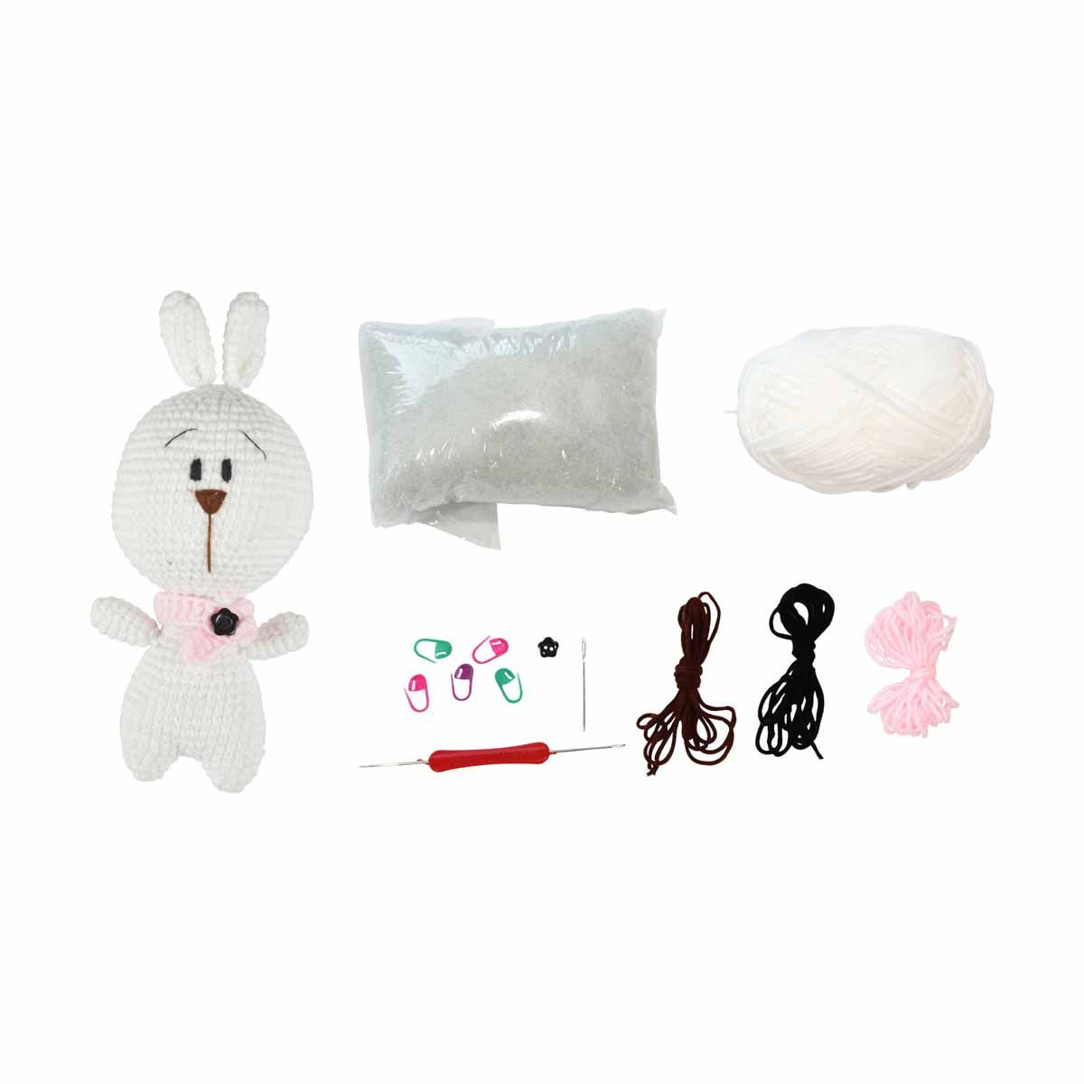 MES COURSES EN VRAC - Kit Minigurumi Licorne à Crocheter Soi-même - Peluche Kawaii DIY Avec Tout Le Matériel Inclus - 3