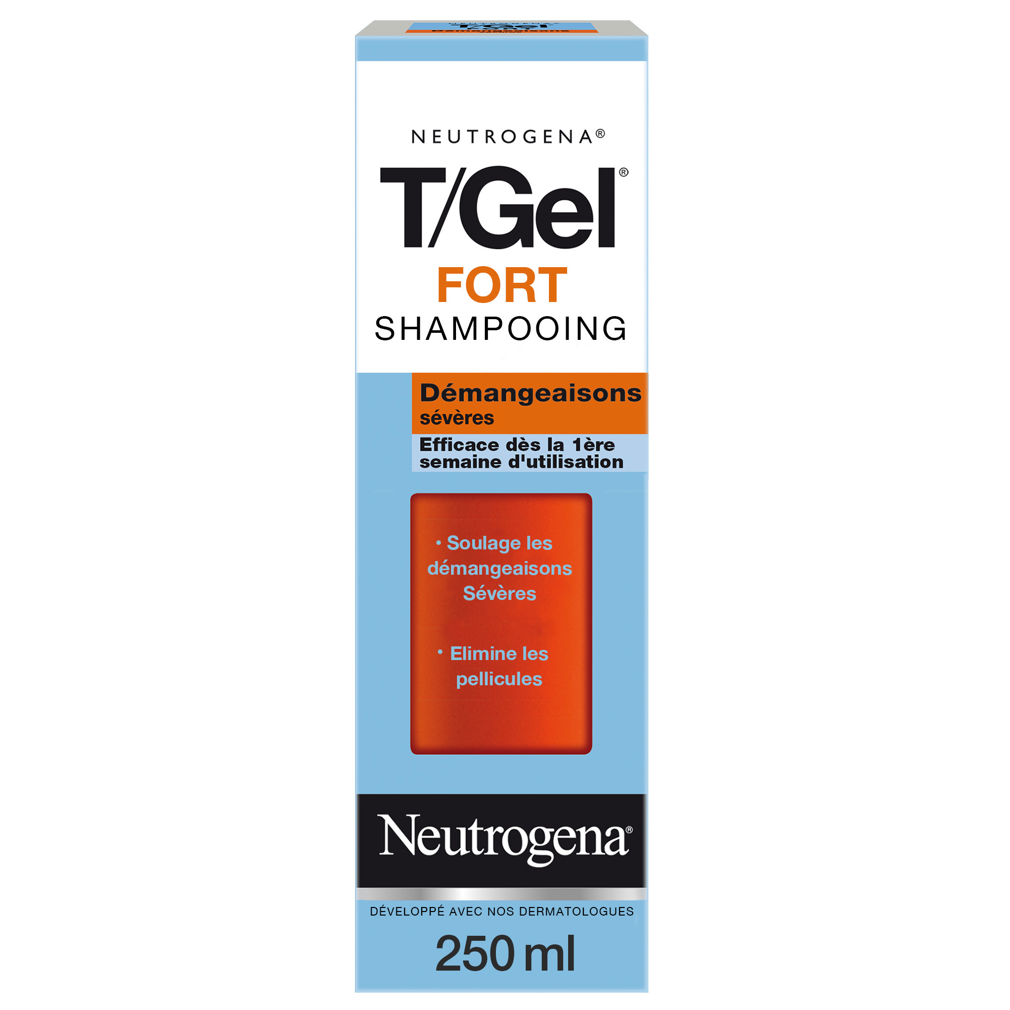 Shampooing Tgel Démangeaisons Sévères Neutrogena Le Flacon De 250 Ml - vue 3