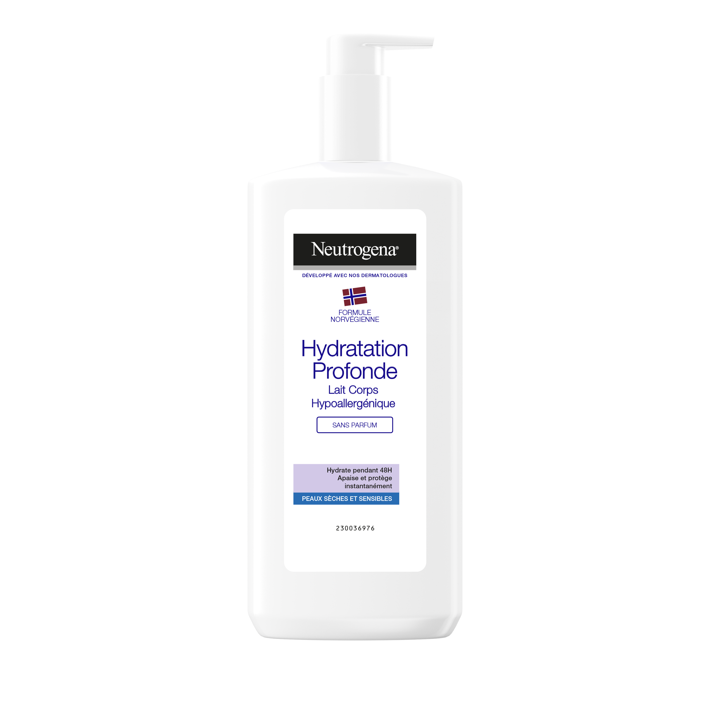 Neutrogena Hydratation Profonde Lait Corps Hypoallergénique 400ml