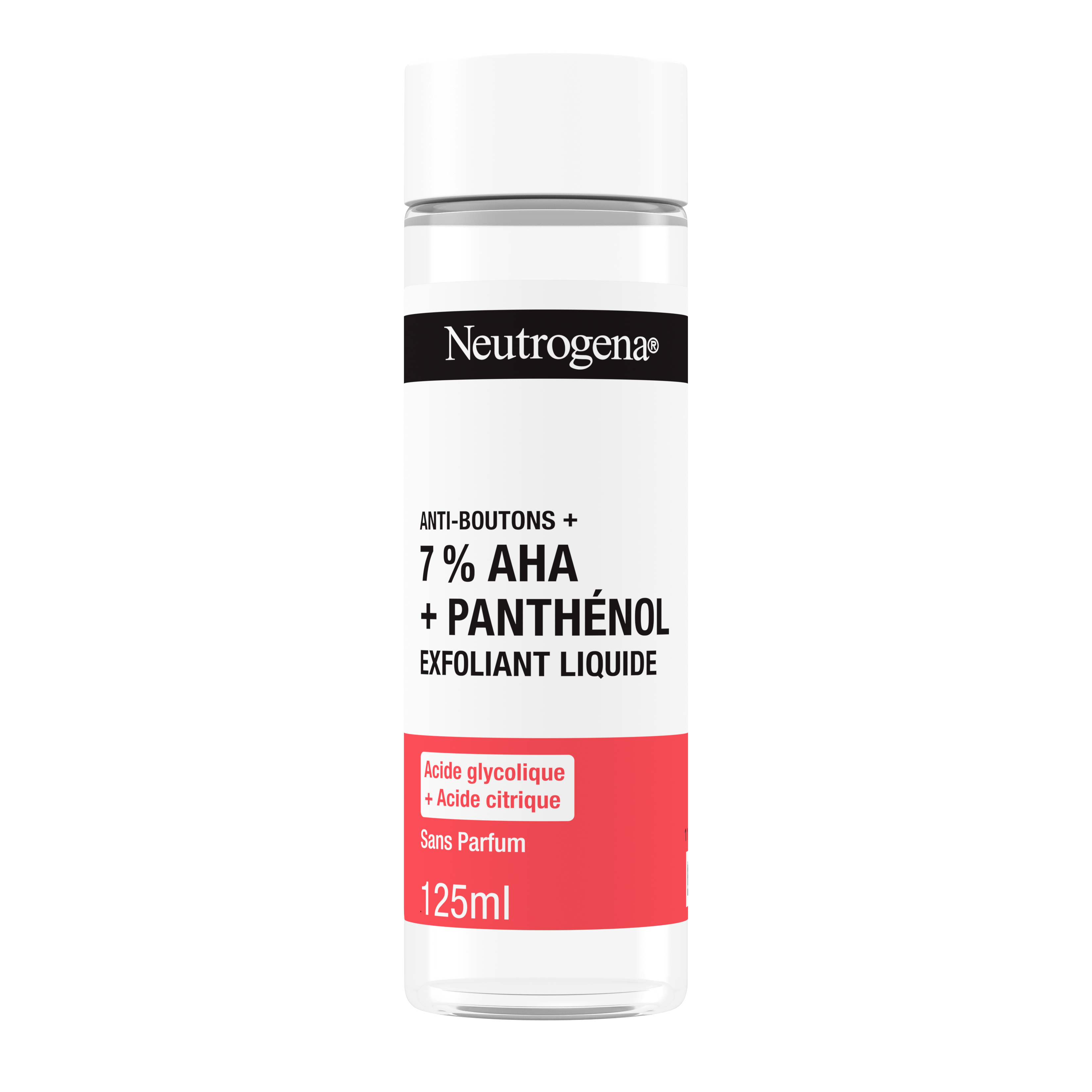 Soin Visage Anti Boutons 7% Aha Et Panthénol Exfoliant Liquide Neutrogena Le Flacon De 125ml