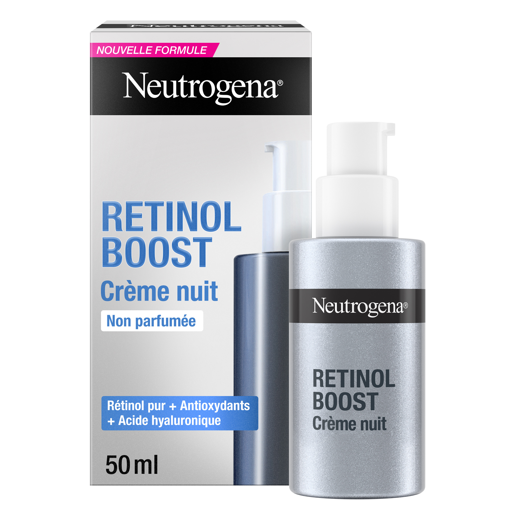 Neutrogena Neutrogena Retinol Boost Anti âge Crème visage anti ride Flacon Pompe 50ml