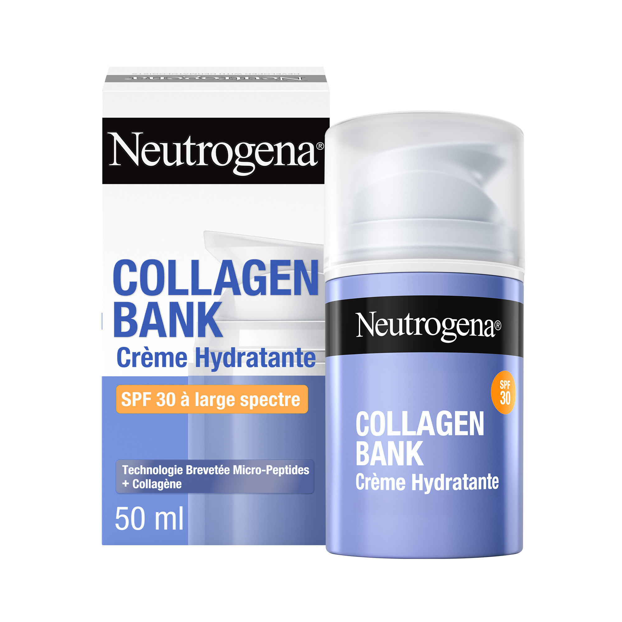 Neutrogena Collagen Bank Crème SPF 30 50ml - vue 1