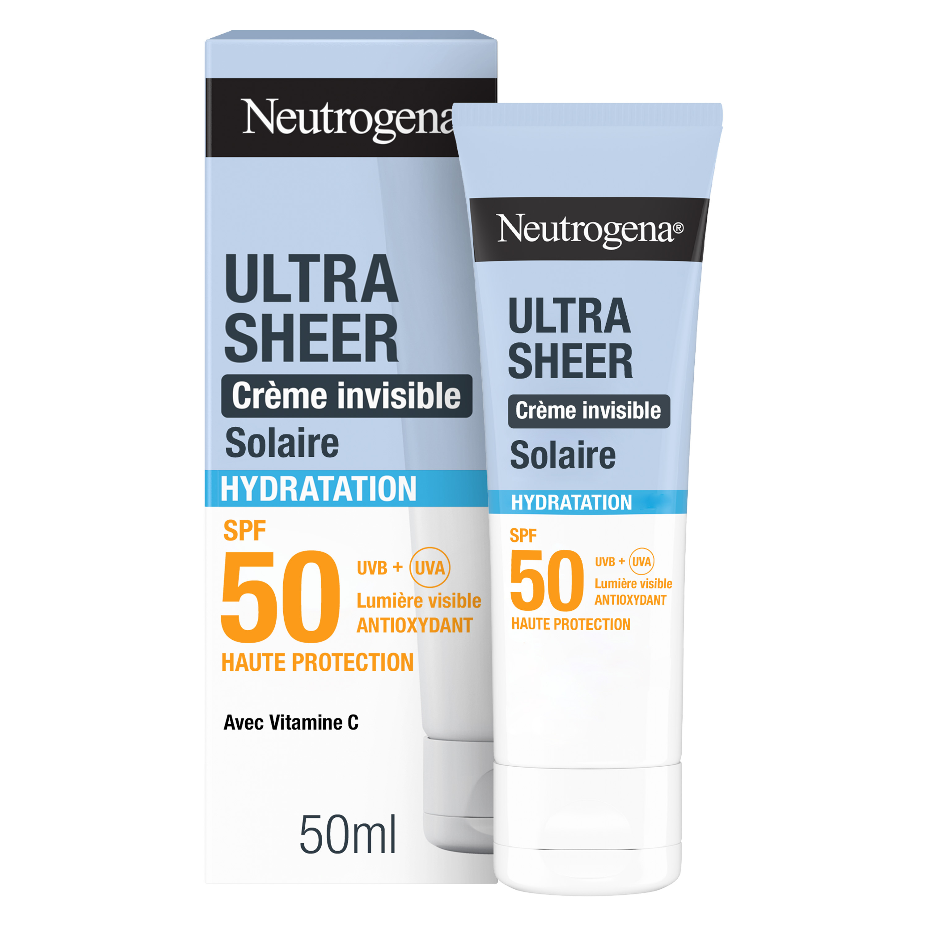 Neutrogena Crème Invisible Hydratante SPF50 50ml - vue 1
