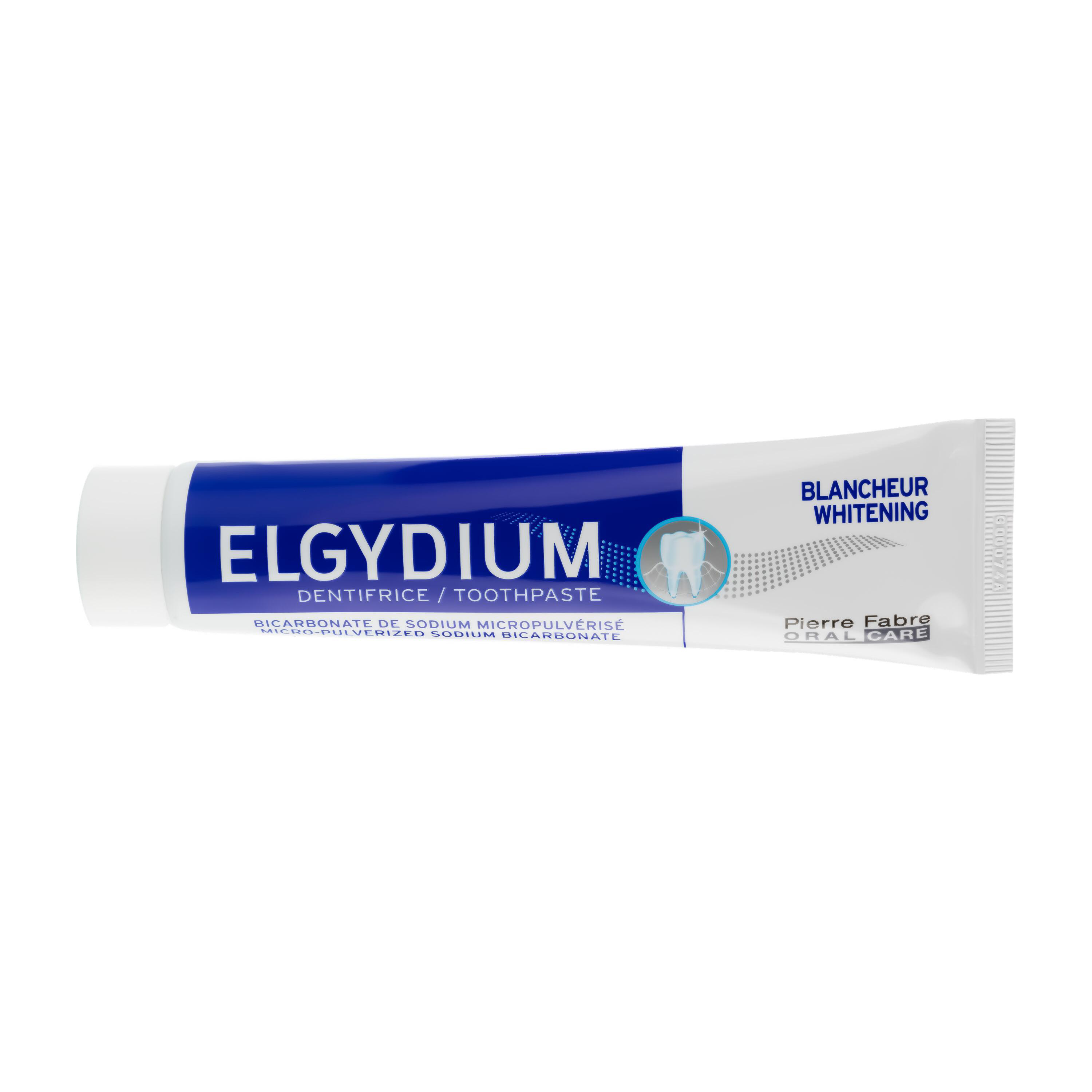 [para] elgydium dentifrice blancheur tube 75ml - vue 2