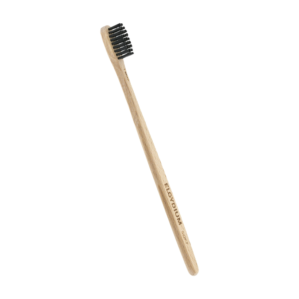Elgydium Brosse à dents Bois Eco conçue souple