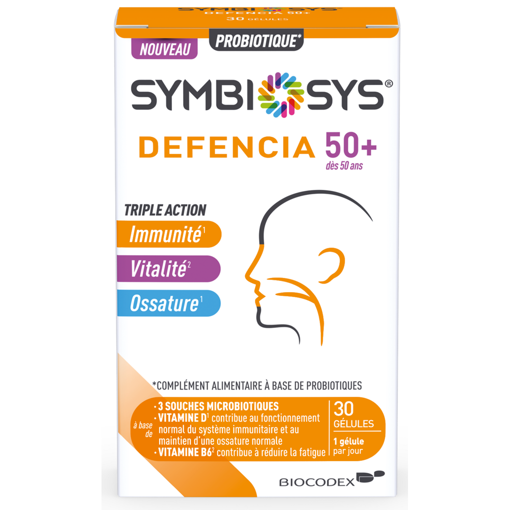 Symbiosys Defencia 50+ Boîte de 30 Gélules