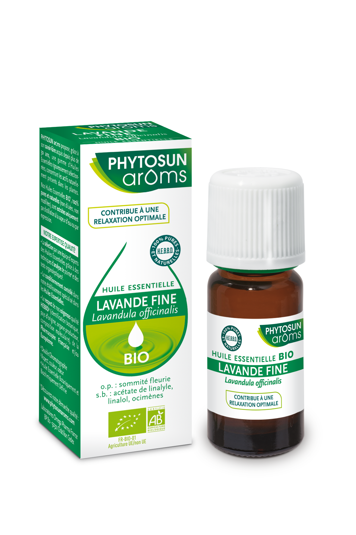 Huile Essentielle Bio Lavande Fine 10ml