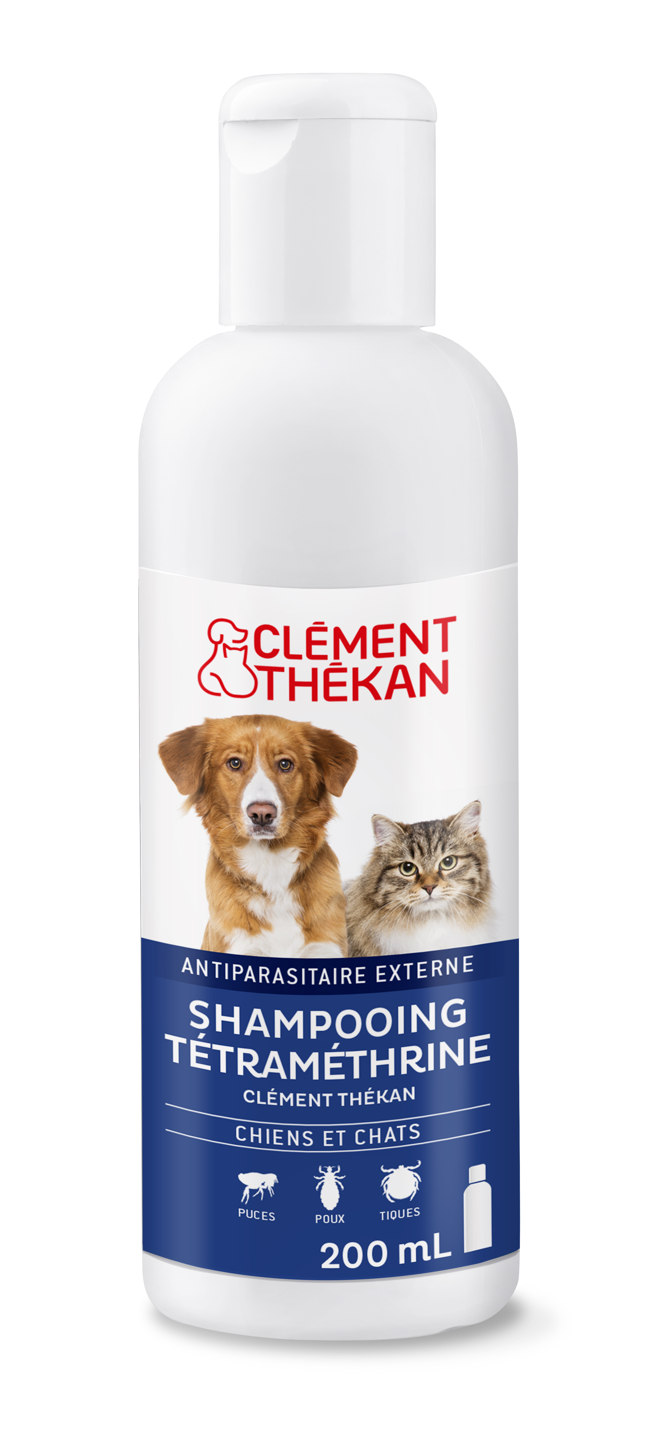 Shampooing tétraméthrine 200 ml
