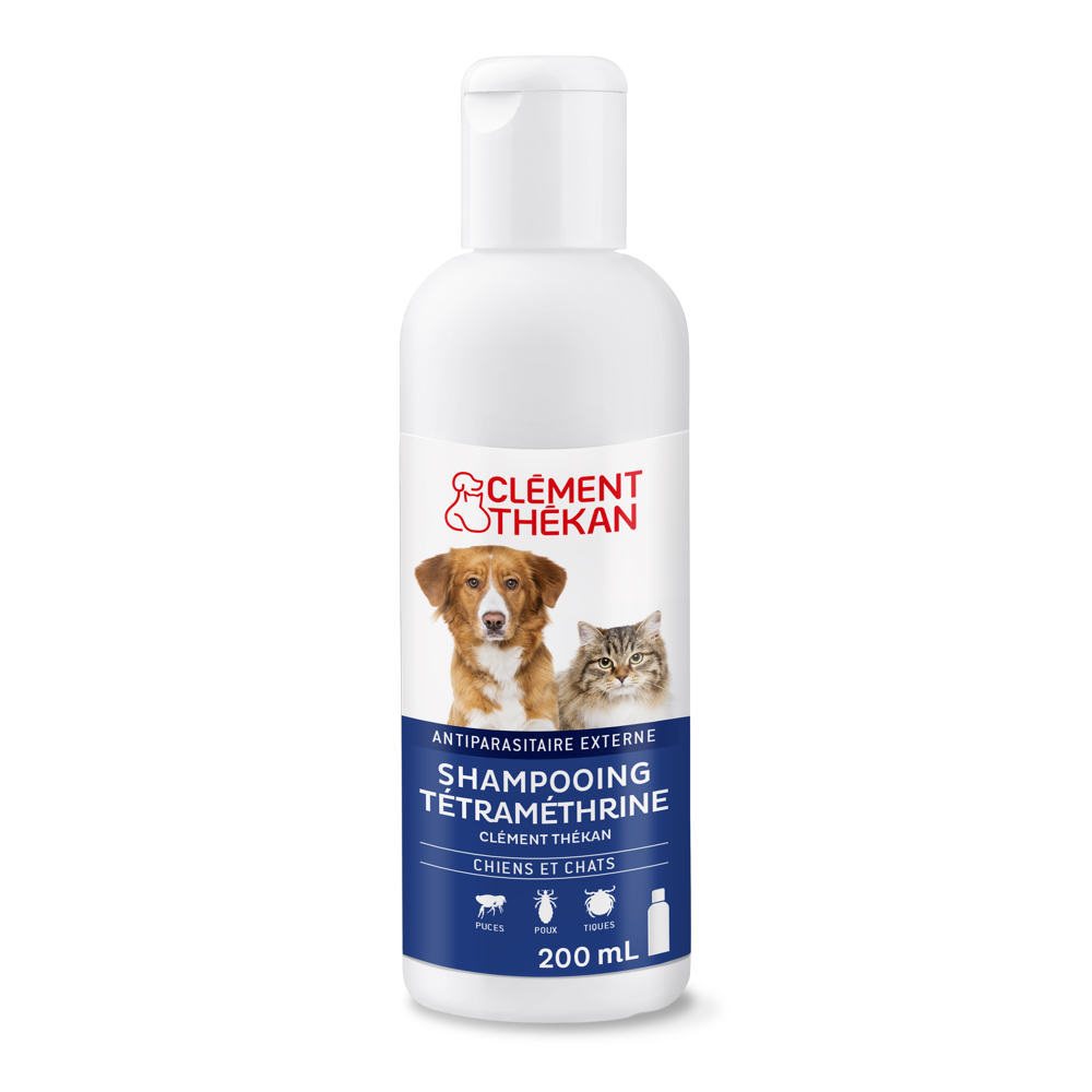 Shampooing tétraméthrine 200 ml