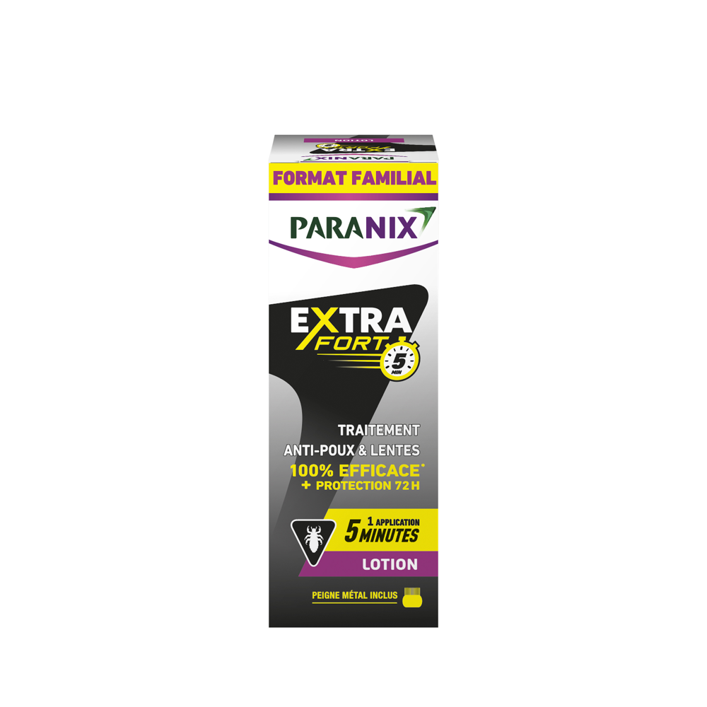 Extra Fort 5 Minutes Lotion Anti-Poux et Lentes 200ml