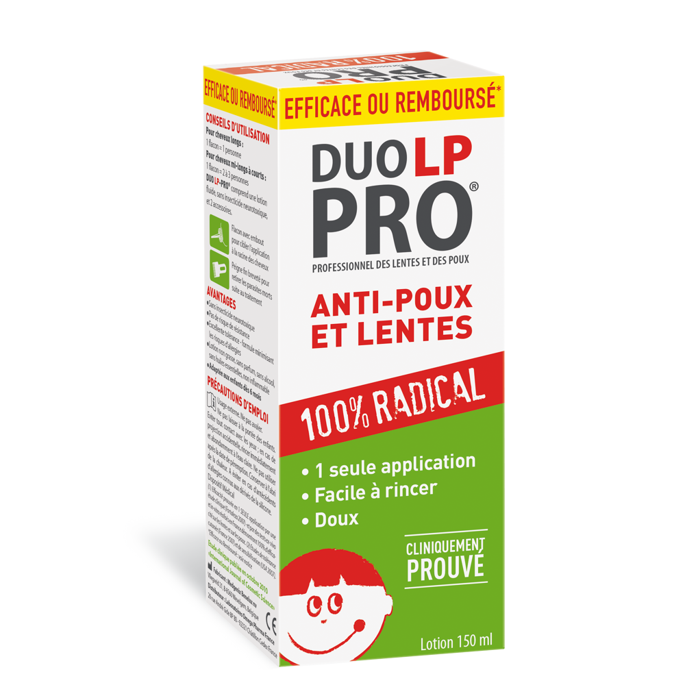 Duo-LP Pro Lotion Anti-Poux et Lentes + Peigne 150ml