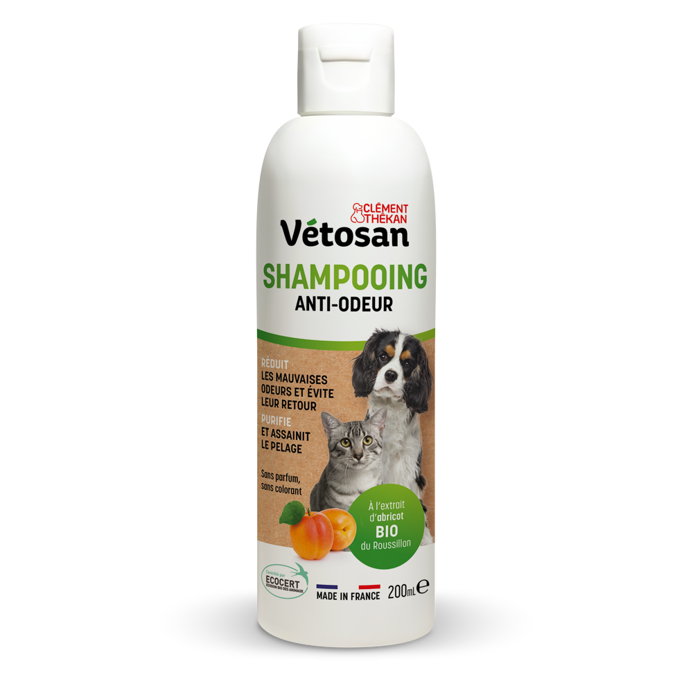 Vétosan Shampooing Anti-odeur Ecosoin 200ml