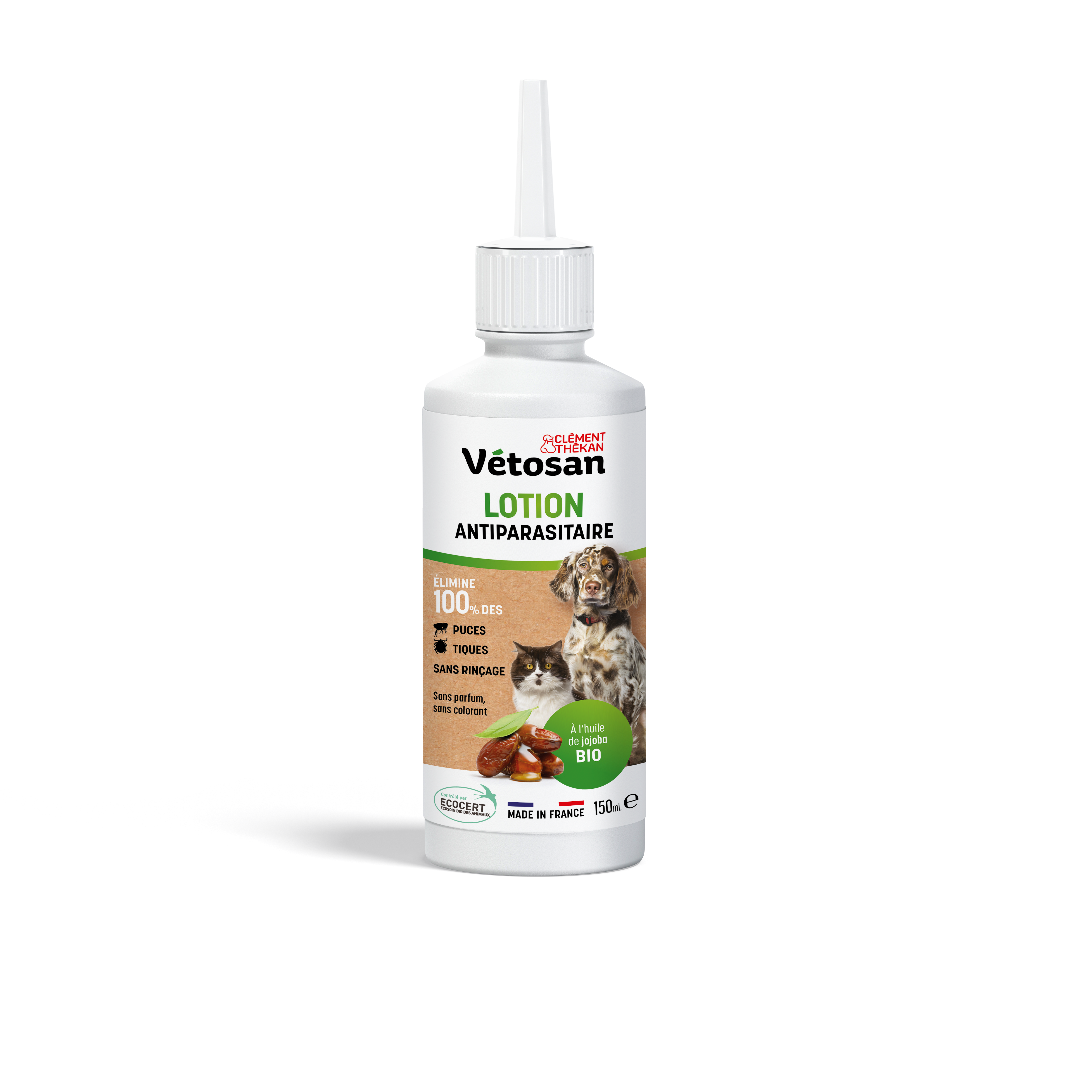 Vétosan Lotion Aniparasitaire Ecosoin 125ml