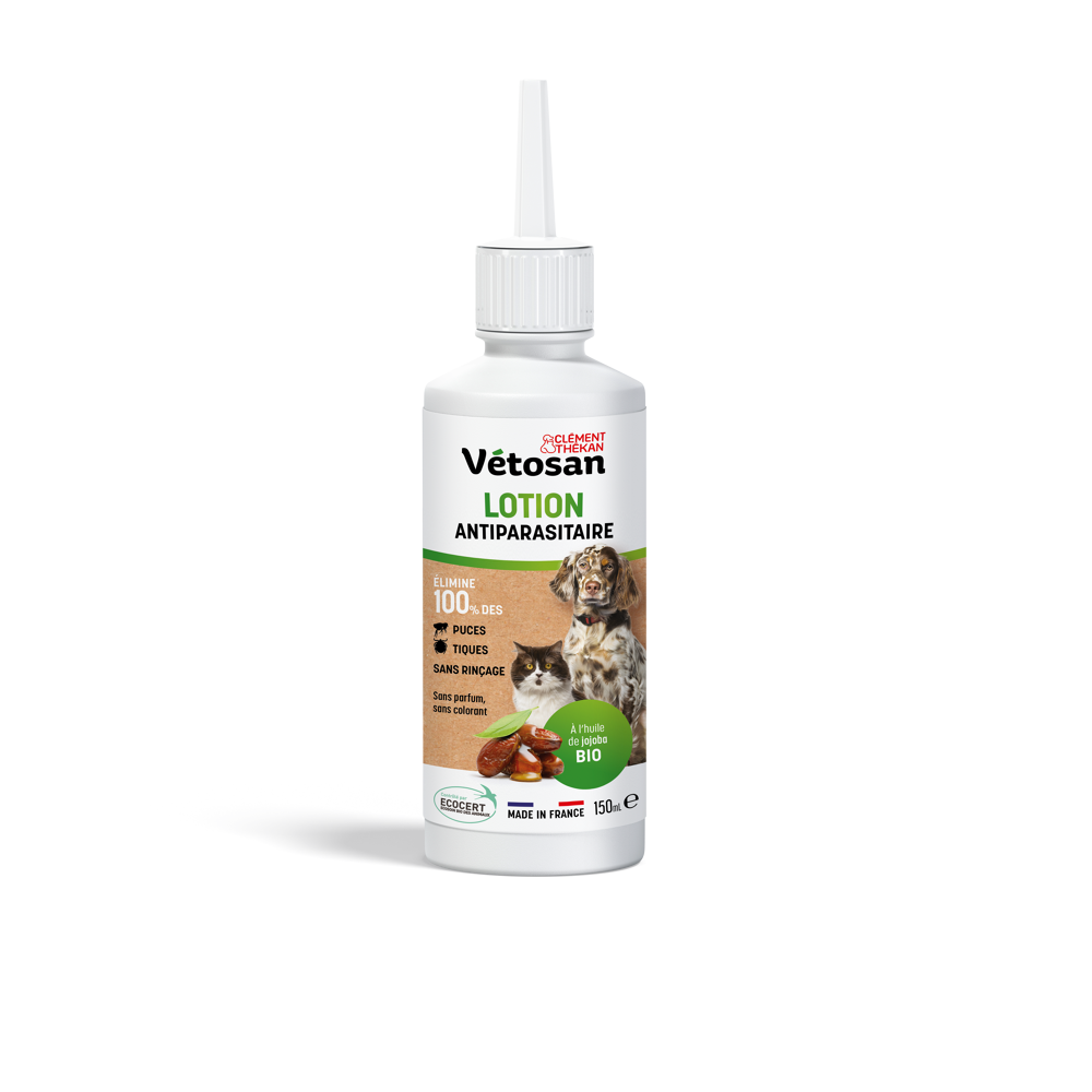 Vétosan Lotion Aniparasitaire Ecosoin 125ml