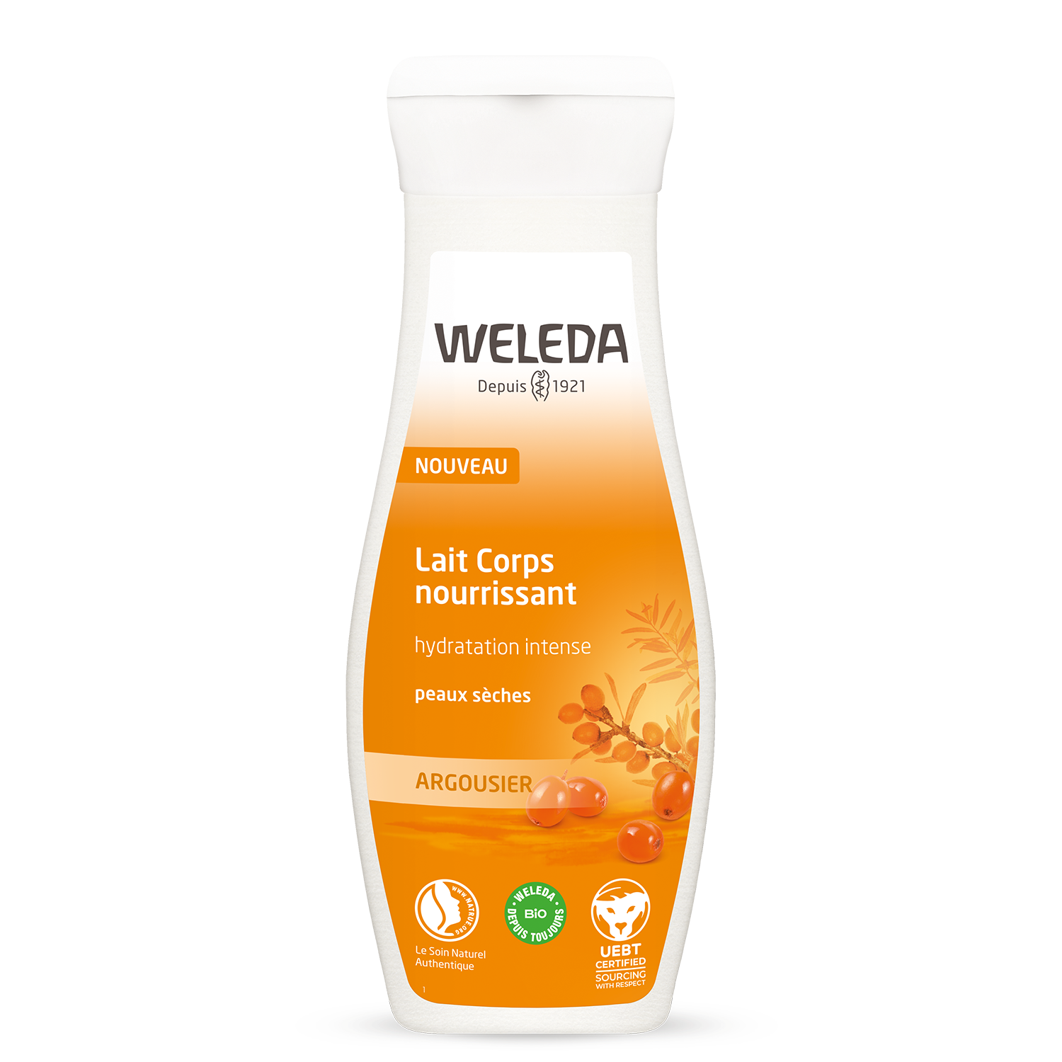 Argousier Lait Corps nourrissant 200 ml