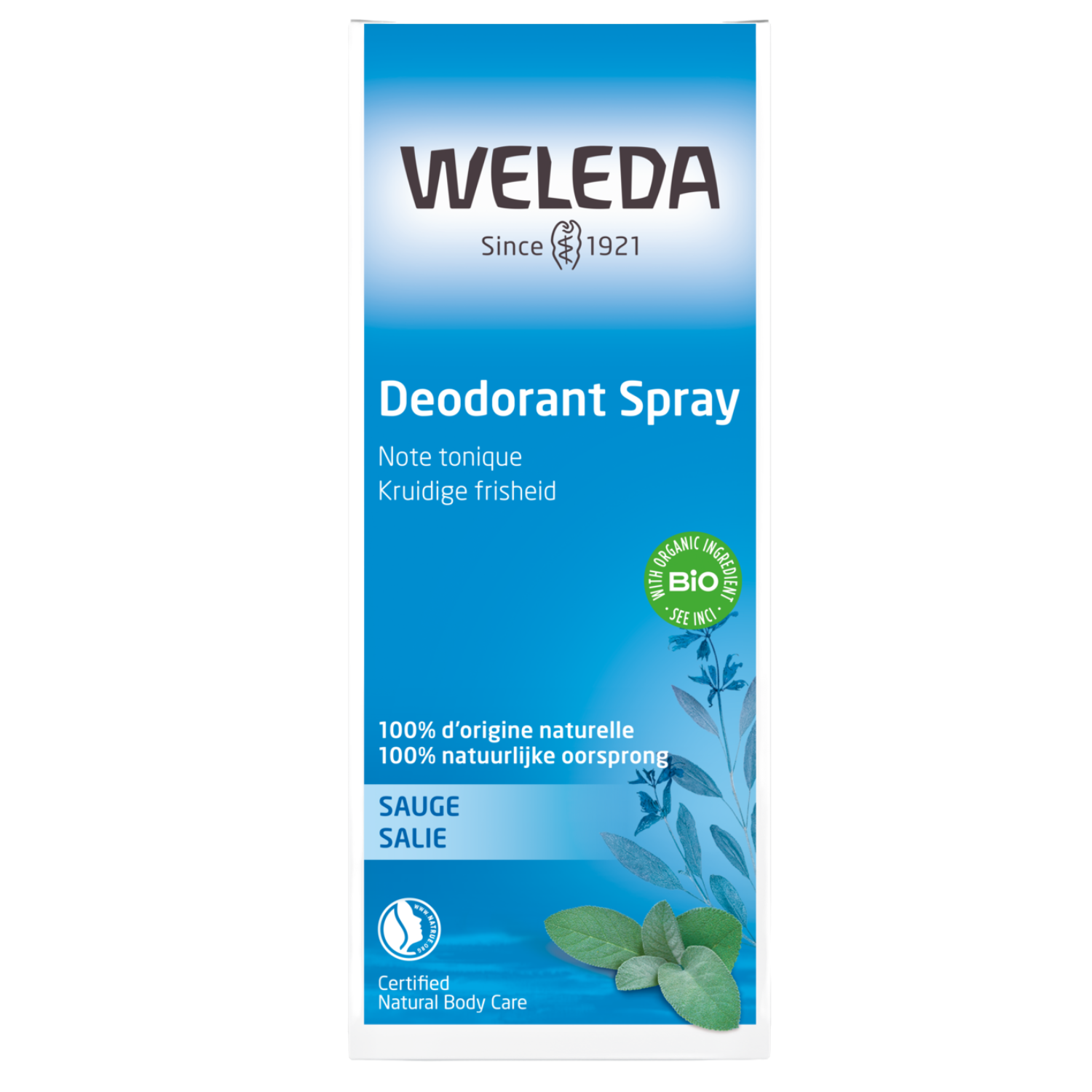 Déodorant Note Tonique Weleda Le Spray - vue 2