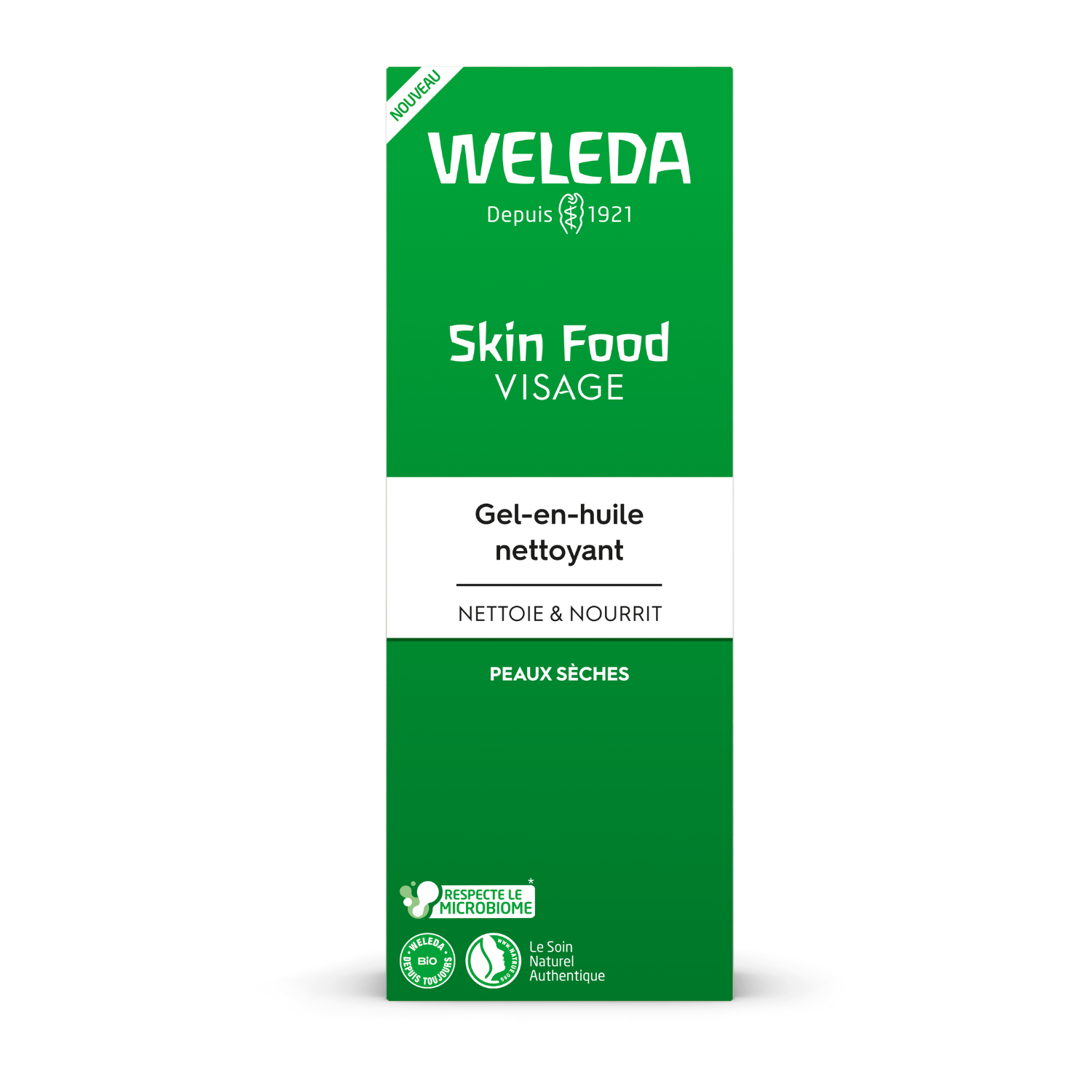 Weleda Skin Food Gel-in-Öl-Gesichtsreiniger für trockene Haut 75 ml