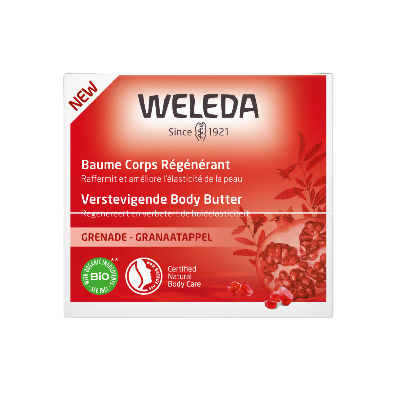 Baume corps régénérant Grenade - 150ml