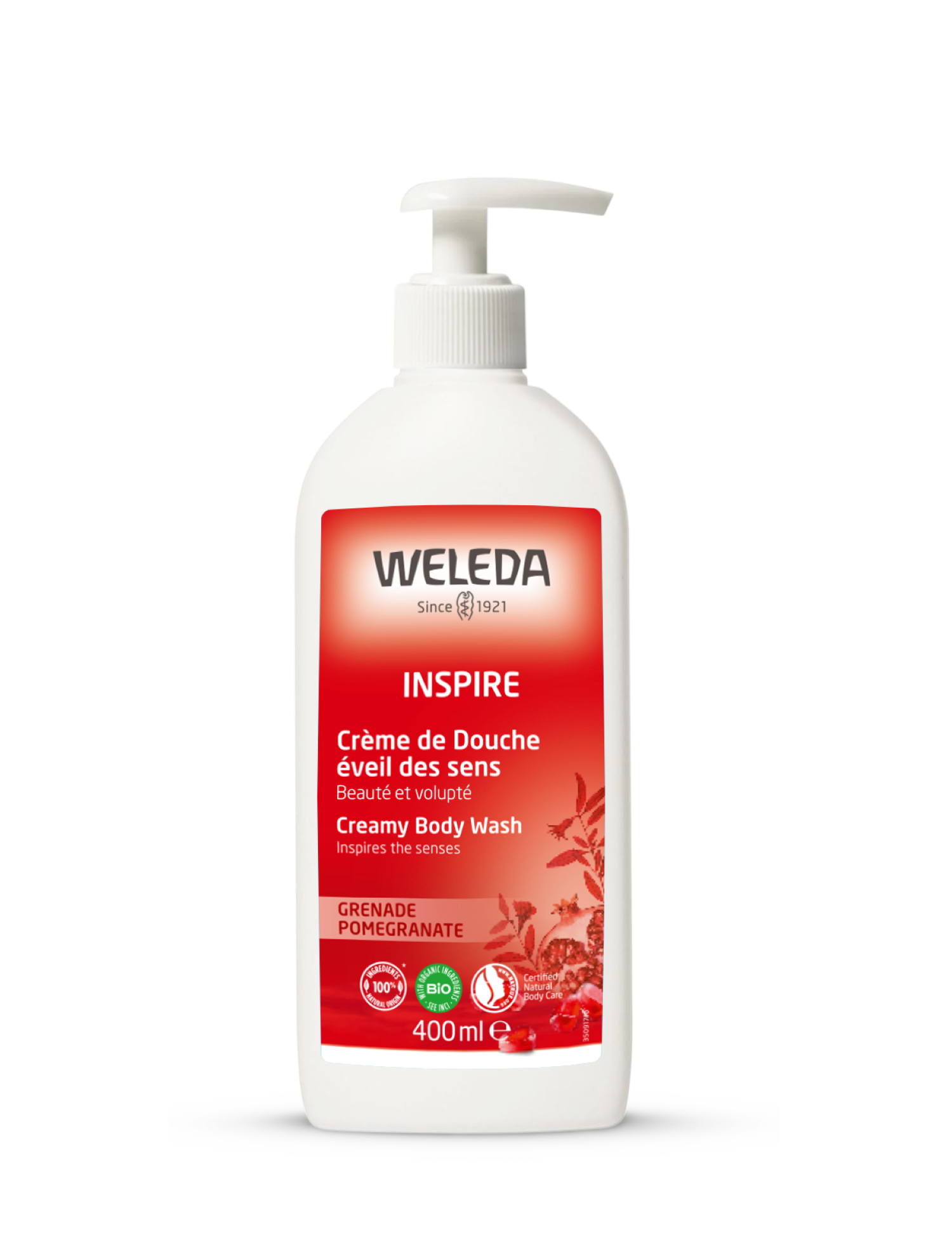 Crème de douche éveil des sens Grenade - 400ml