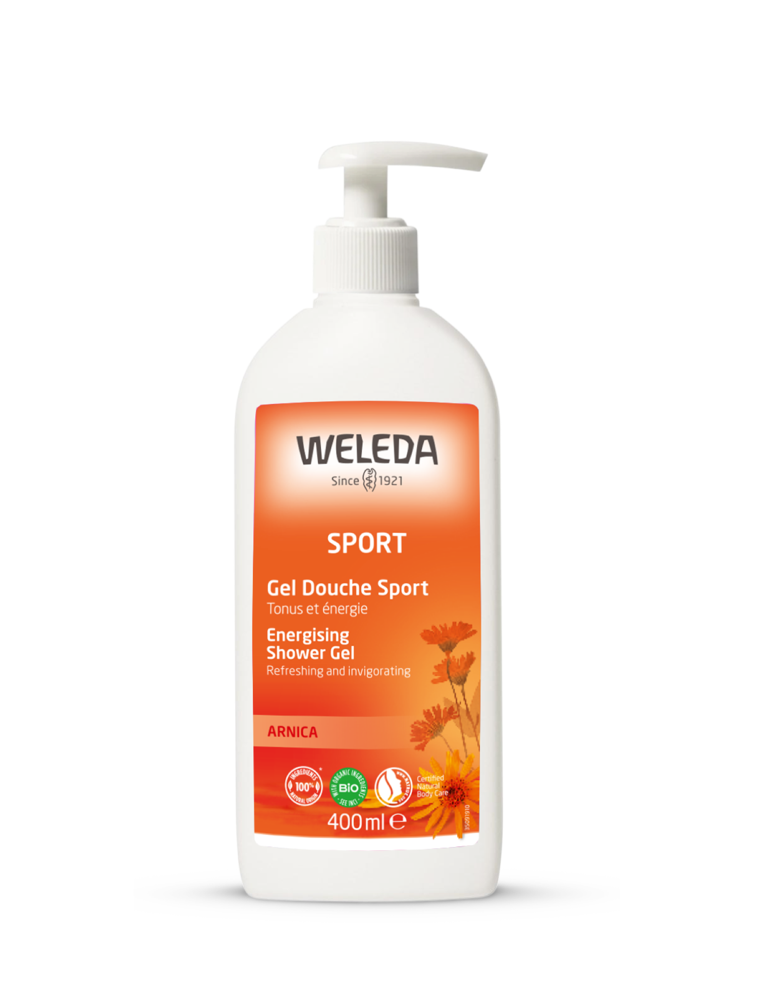 Gel Douche Sport à l'Arnica - 400ml