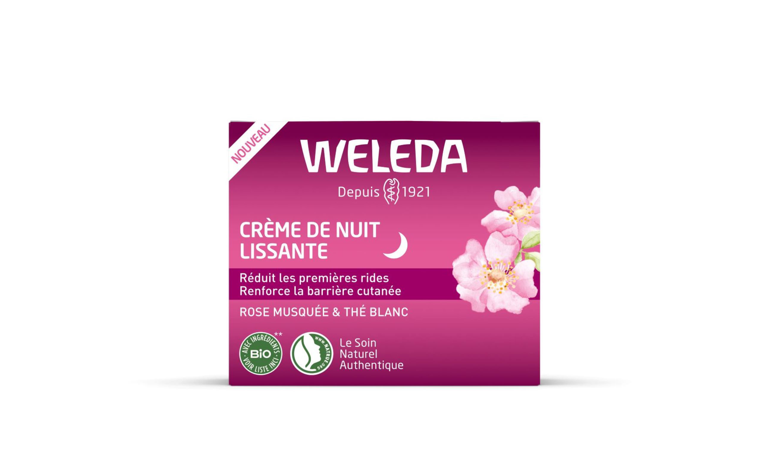 Soin Visage Crème De Lissante À La Musquée Et Thé Bio Weleda Le Pot De 40ml - vue 2