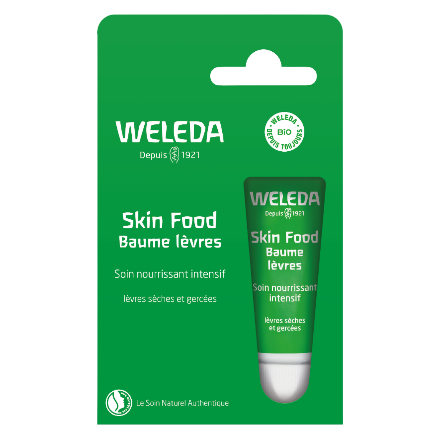 Baume À Lèvres Sèches Et Gercées Weleda Le Tube De 8ml