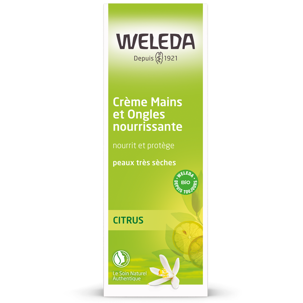 Crème Mains & Ongles nourrissante au Citrus