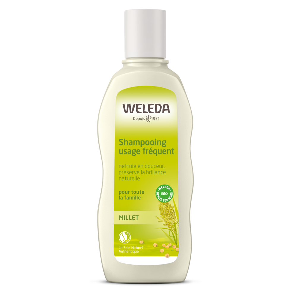 Shampooing usage fréquent au millet 190ml