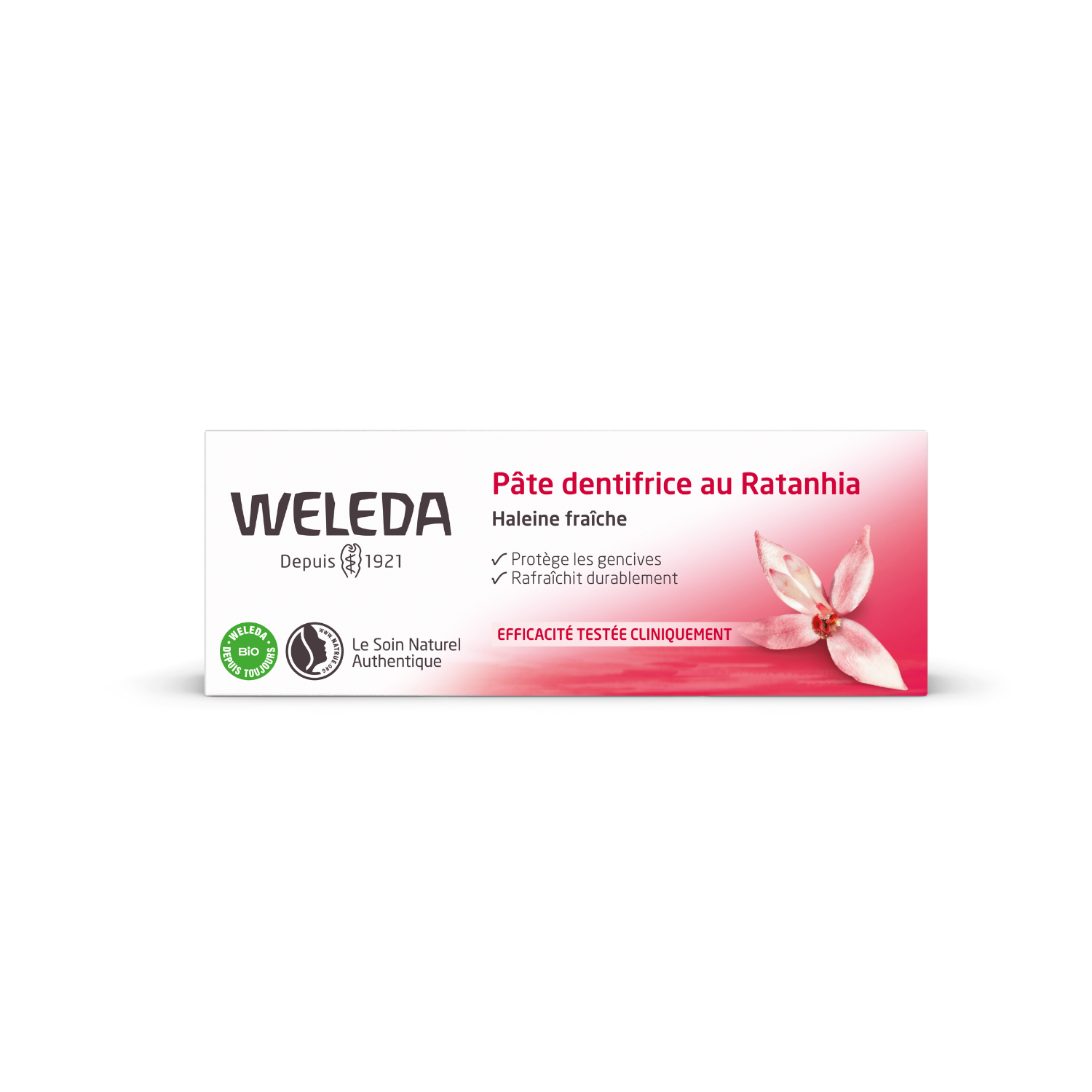 Pâte dentifrice au ratanhia 75ml