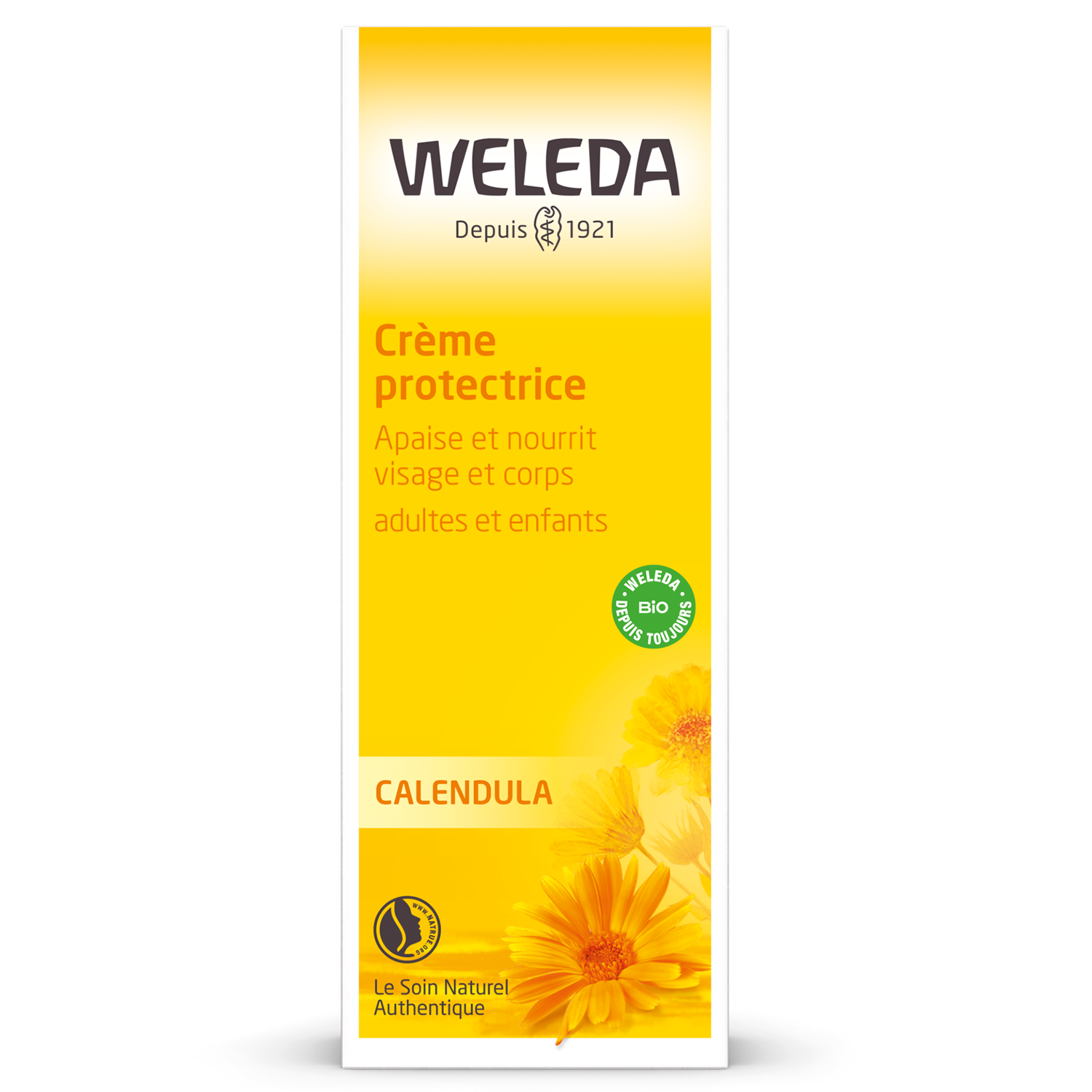 Crème Corps Protectrice Calendula Weleda Le Tube De 75ml - vue 2