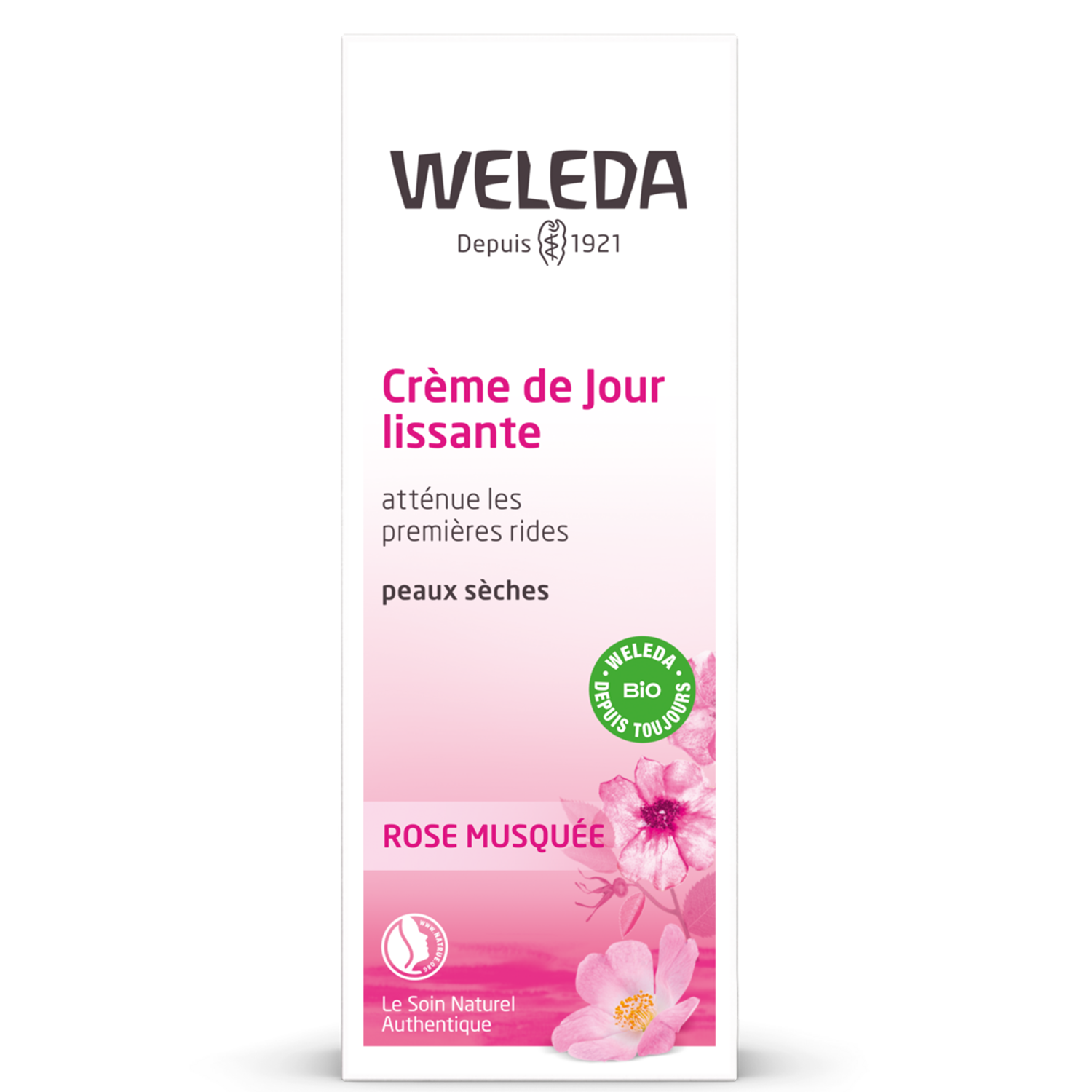 Crème de jour lissante à la rose musquée 30ml