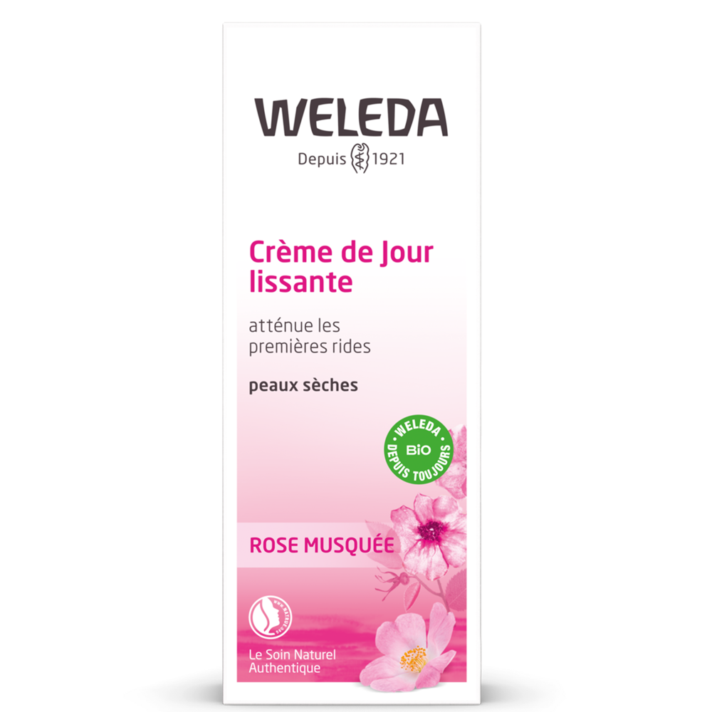 Crème de jour lissante à la rose musquée 30ml