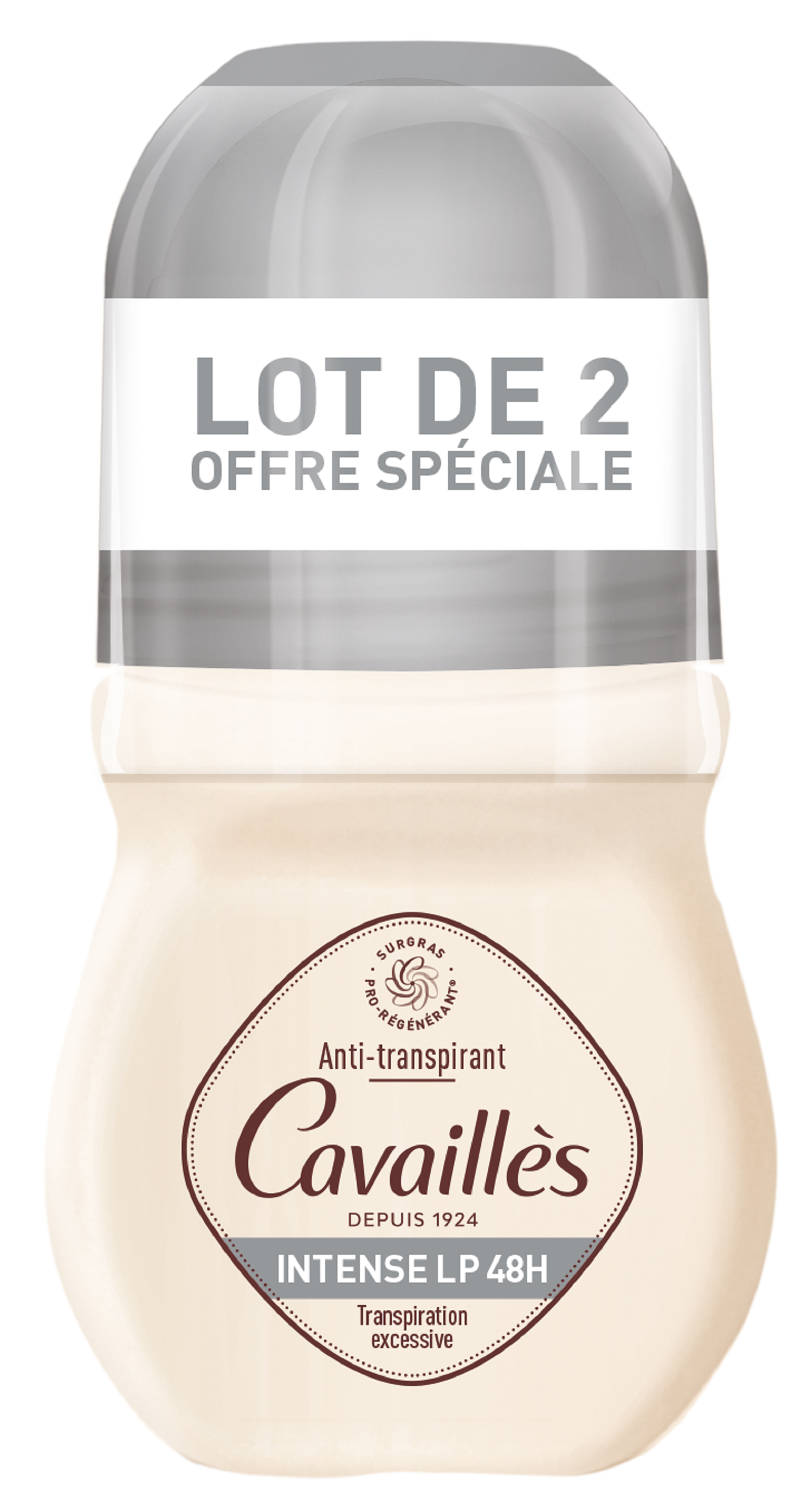 Déodorant Transpiration Excessive Lp Roge Cavailles Le Lot De 2 Roll on - vue 2