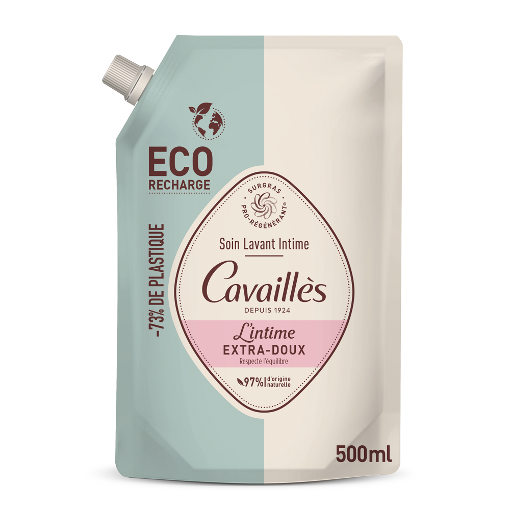 Eco-Recharge Soin Naturel Toilette Intime Extra-Doux 500ml