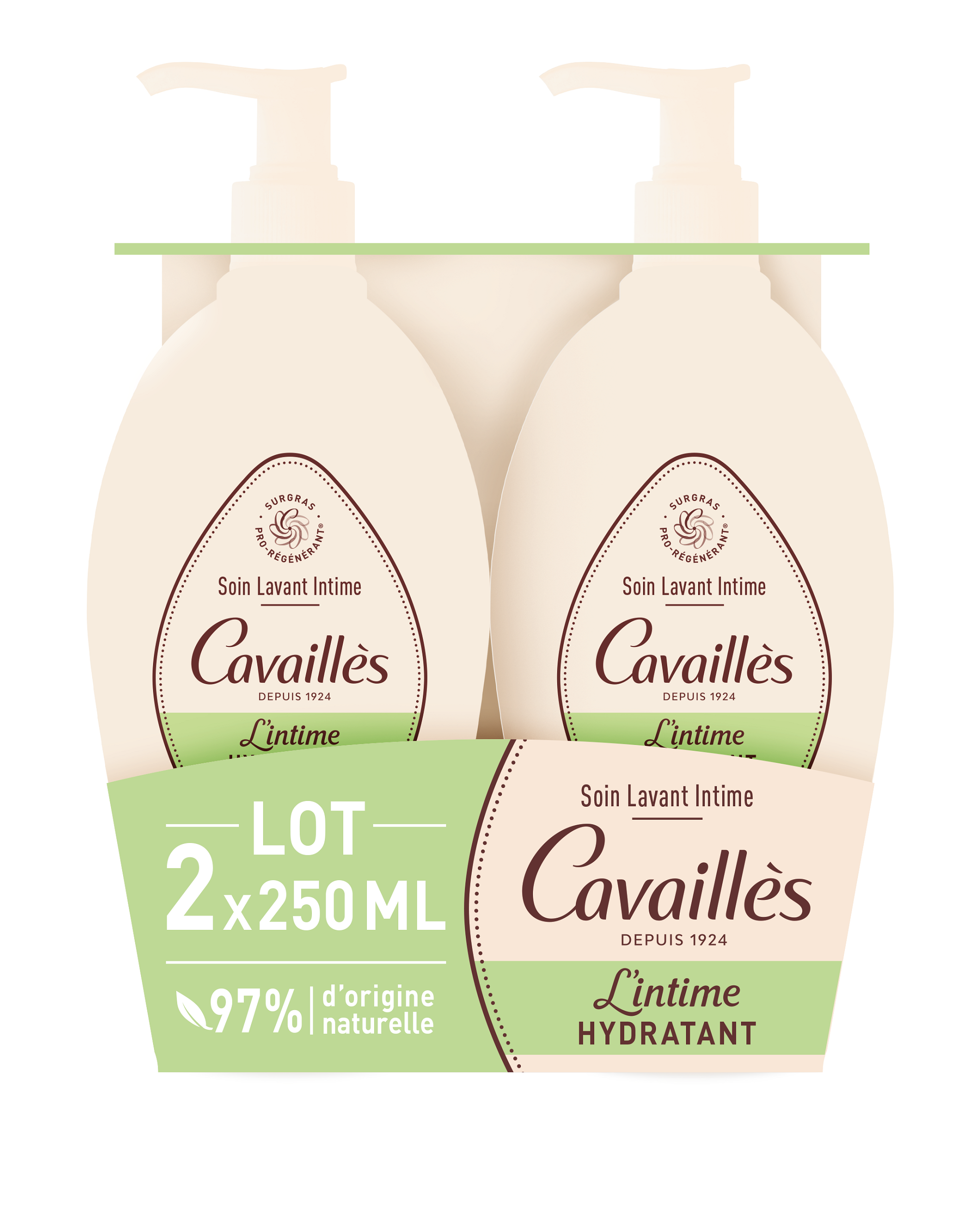 Soin Naturel Toilette Intime Sécheresse 2x250ml