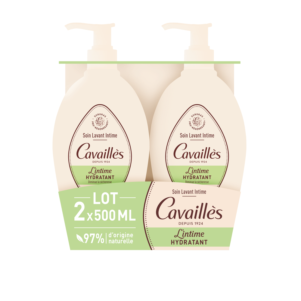 Soin Naturel Toilette Intime Sécheresse 2x500ml