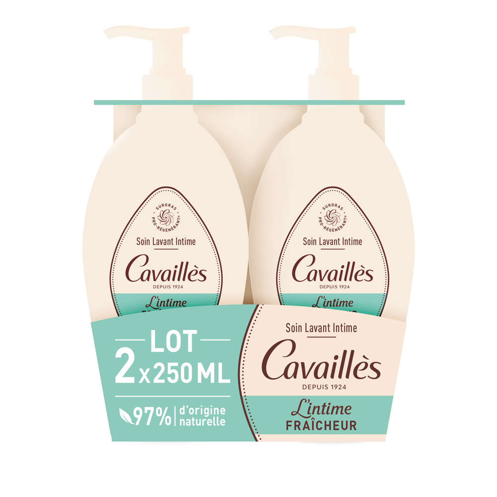 Soin Naturel Toilette Intime Fraîcheur 2x250ml