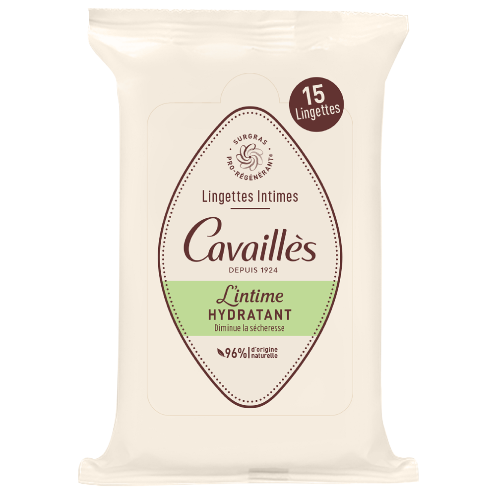 Lingettes Intimes Hydratantes x15