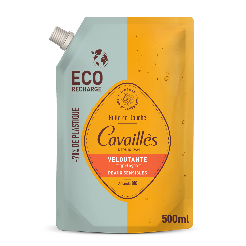 Eco-Recharge Huile de Douche Veloutante 500ml